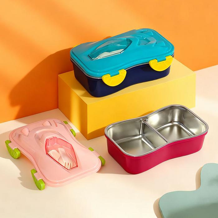 跑車不銹鋼飯盒(800ML)