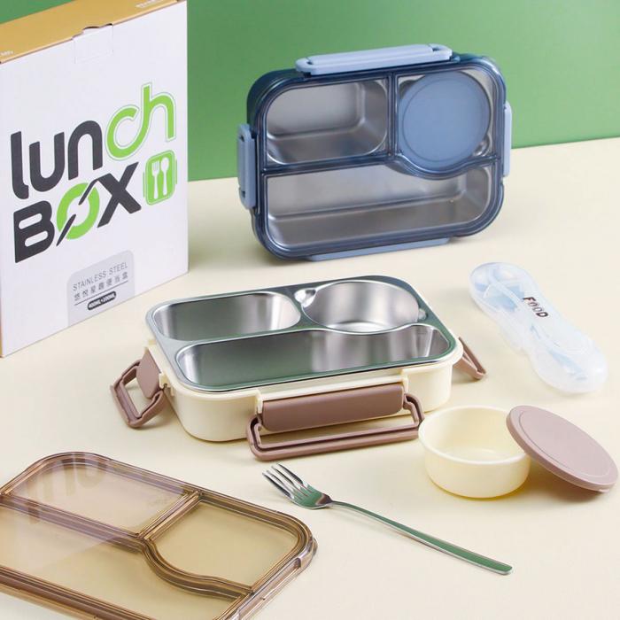 悠悅星趣便當(dāng)盒(400ml+100ml)無(wú)印刷